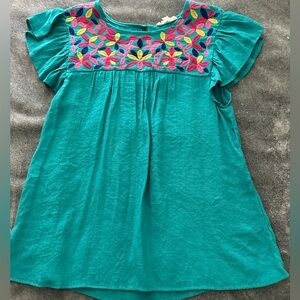 Mine Floral Embroidery Top